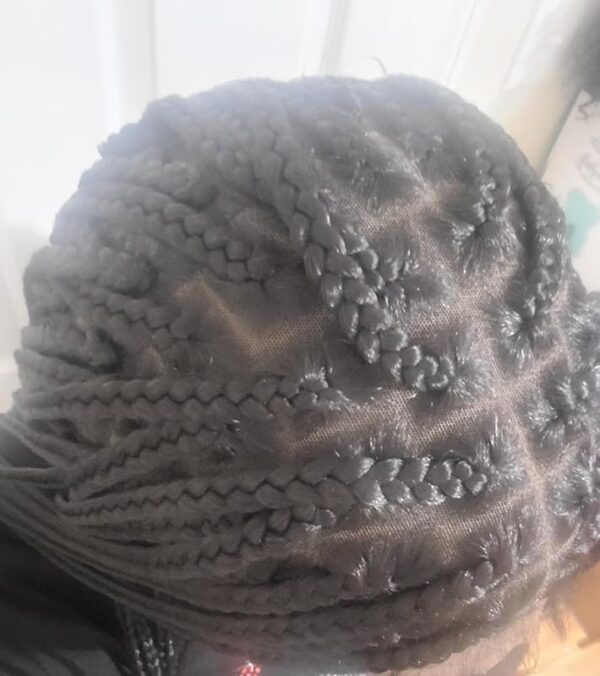 Full Lace Braided Wigs for Women with Baby Hair Knotless Braid - Image 19