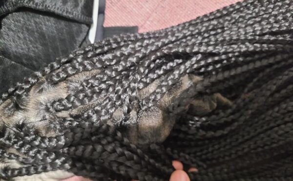 Full Lace Braided Wigs for Women with Baby Hair Knotless Braid - Image 23