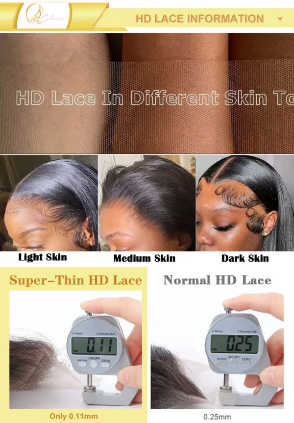 Strap 360 Full Hd Lace Frontal Wig 250 Density Deep Wave Lace Front Wig - Image 24