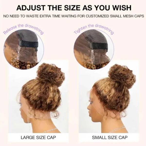 Strap 360 Full Hd Lace Frontal Wig 250 Density Deep Wave Lace Front Wig - Image 18