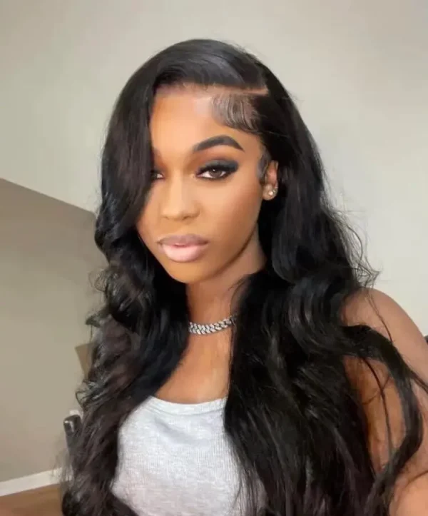 Body Wave 13x6 Hd Frontal Human Hair Pre-plucked Lace Brazilian Remy - Image 42