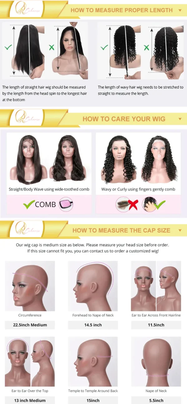 Strap 360 Full Hd Lace Frontal Wig 250 Density Deep Wave Lace Front Wig - Image 25