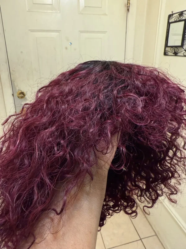 Jerry Curly Short Bob Human Hair Wigs - Glueless Wig - Image 27