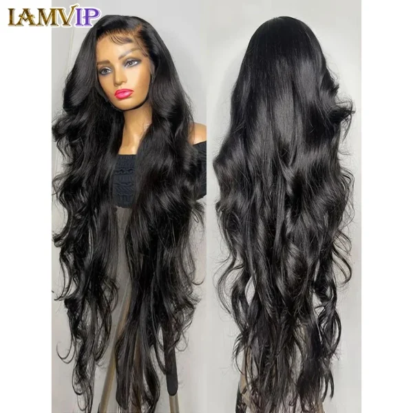 Body Wave 13x6 Hd Frontal Human Hair Pre-plucked Lace Brazilian Remy - Image 9