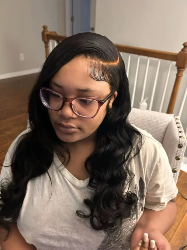 Body Wave 13x6 Hd Frontal Human Hair Pre-plucked Lace Brazilian Remy - Image 96