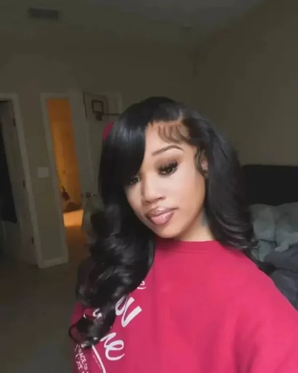 Body Wave 13x6 Hd Frontal Human Hair Pre-plucked Lace Brazilian Remy - Image 47