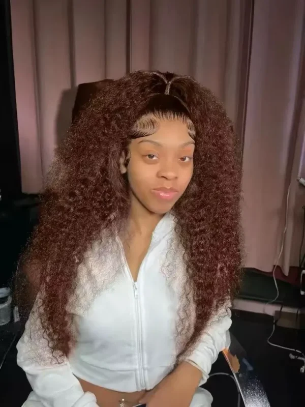Strap 360 Full Hd Lace Frontal Wig 250 Density Deep Wave Lace Front Wig - Image 123
