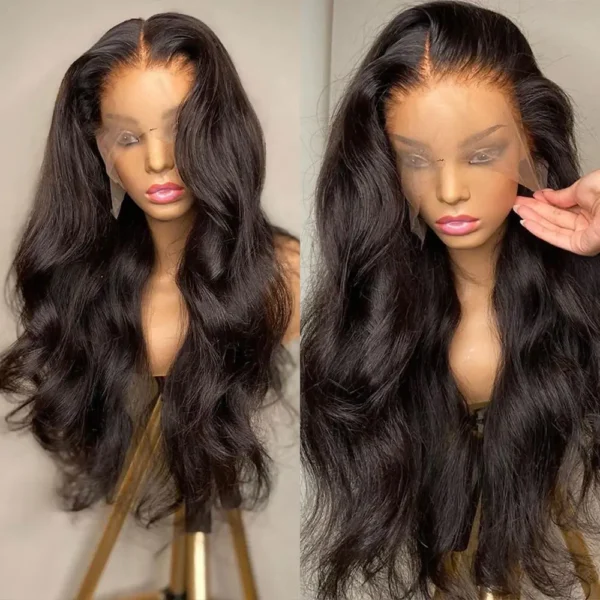 Body Wave 13x6 Hd Frontal Human Hair Pre-plucked Lace Brazilian Remy