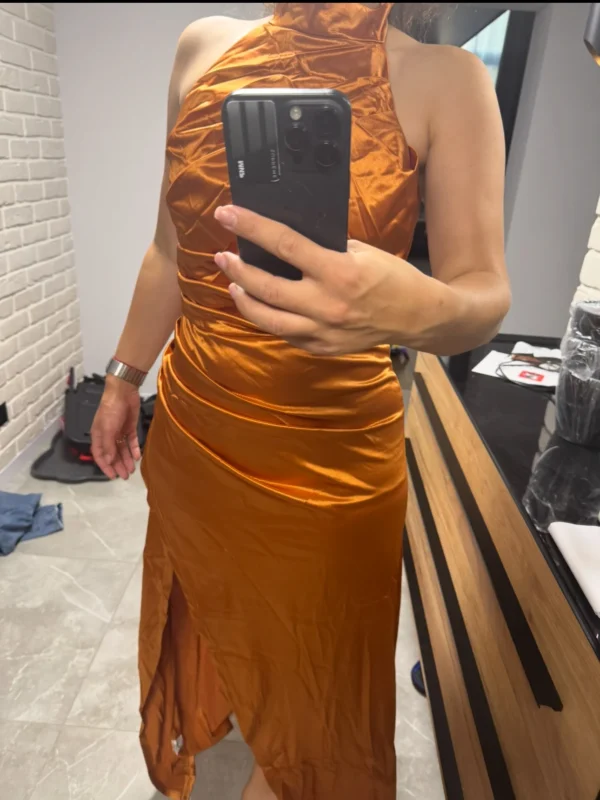 Satin Evening Birthday Party Dresses - Image 35
