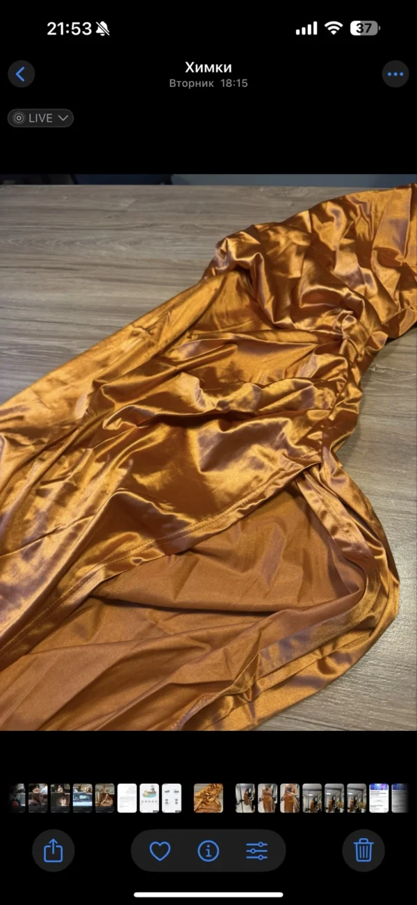 Satin Evening Birthday Party Dresses - Image 34