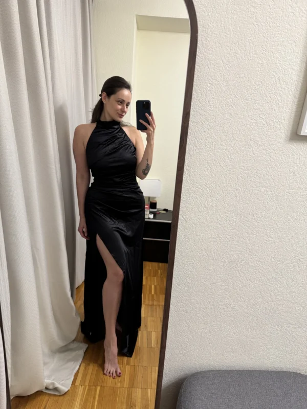 Satin Evening Birthday Party Dresses - Image 30
