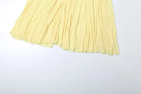 See Through Solid Pleated Strapless Dress - Image 13
