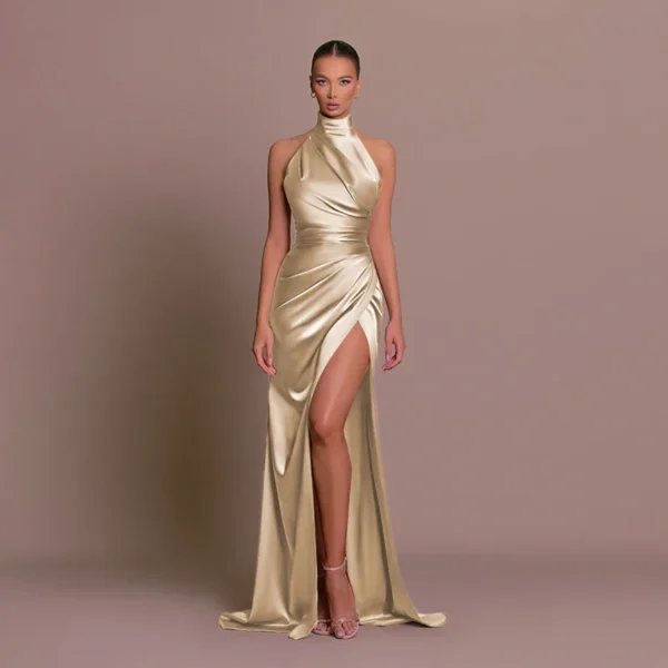 Satin Evening Birthday Party Dresses - Image 20