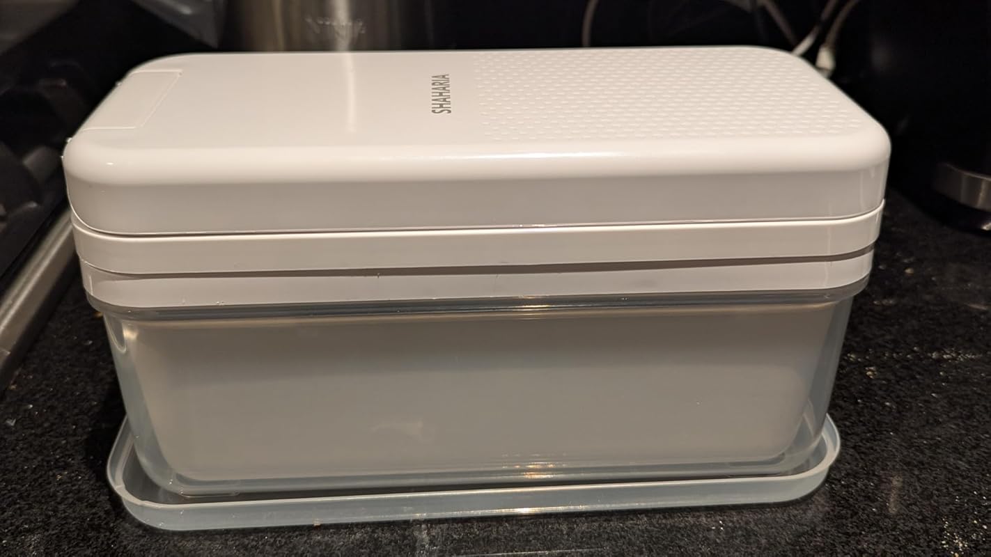 SHAHARIA Vegetable Chopper, 14-in-1 Food Slicer, Onion Chopper, Mandoline Vegetable Slicer, Cutter, Spiralizer, 7 Stainless Steel Blades and Includes a Food Storage for Kitchen. Amazon.co.uk: Home & Kitchen - Image 30