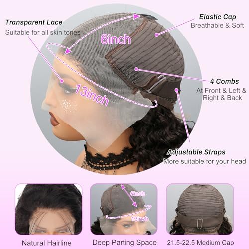 Kinky Straight Lace Front Wigs Human Hair - Image 12