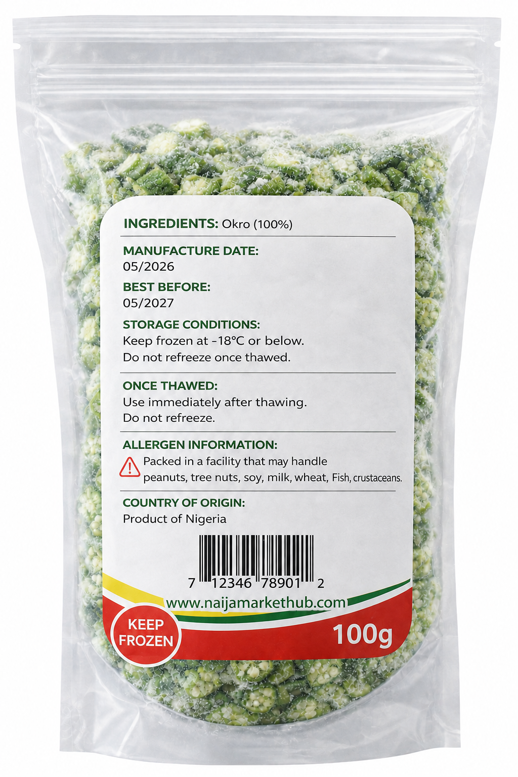 Frozen Okro - Image 2